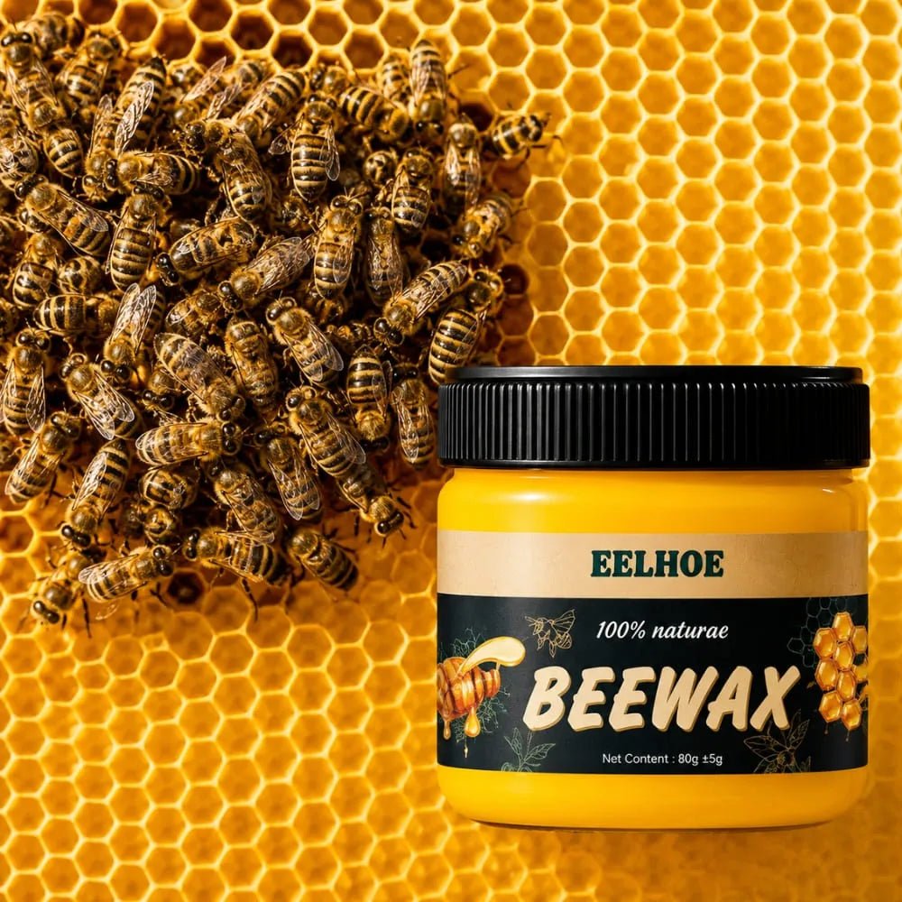 BeeWax
Cera de Abelha
Restaura Móveis de Madeira e Polimento